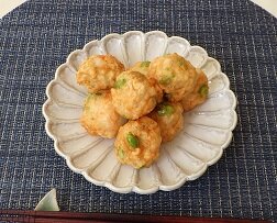 えびと紅しょうがのさつま揚げ風