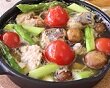 さば缶のアヒージョ