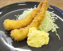 エビフライ　レモンタルタルソース