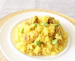 タンドリーチキンピラフ