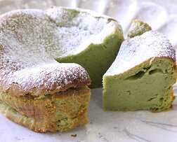 抹茶チーズケーキ